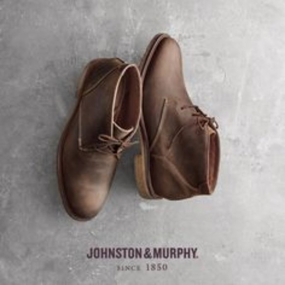 Johnston Murphy Mens Byatt Moc Toe Chukka main image 5